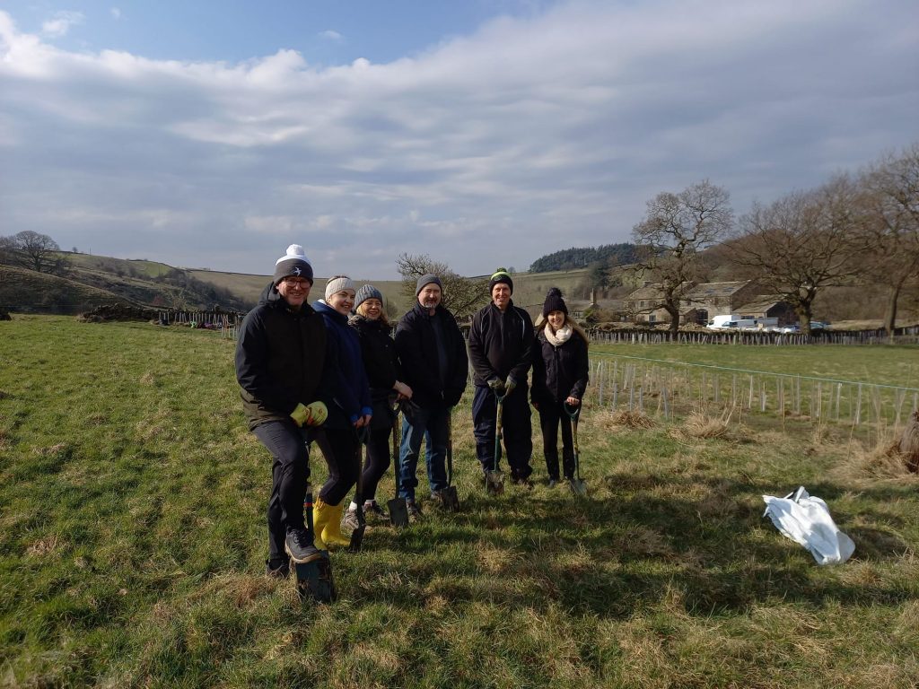 ISA-UK Member Premier and Customers Help to create new Hedgerows in West Yorkshire